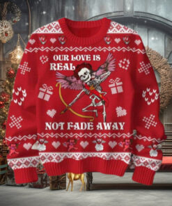 Grateful Dead Our Love Is Real Not Fade Away Chirstmas Gifts 2024 Xmas For Family And Friends Ugly Sweater