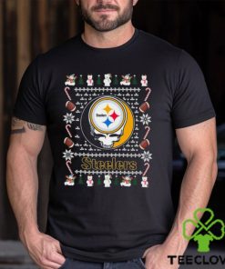 Grateful Dead Pittsburgh Steelers Ugly Christmas Shirt