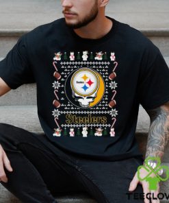 Grateful Dead Pittsburgh Steelers Ugly Christmas Shirt