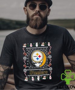 Grateful Dead Pittsburgh Steelers Ugly Christmas Shirt