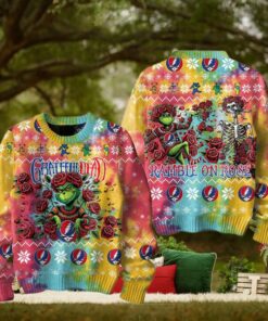 Grateful Dead Ramble On Rose Ugly Sweater