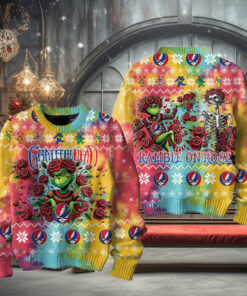 Grateful Dead Ramble On Rose Ugly Sweater