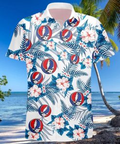 Grateful Dead Rock Band Hawaiian Shirt Hawaii Music