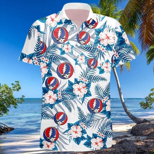 Grateful Dead Rock Band Hawaiian Shirt Hawaii Music