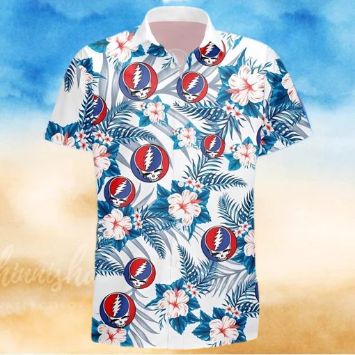 Grateful Dead Rock Band Hawaiian Shirt Hawaii Music