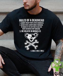 Grateful Dead Rules Of A Deadhead Shirt