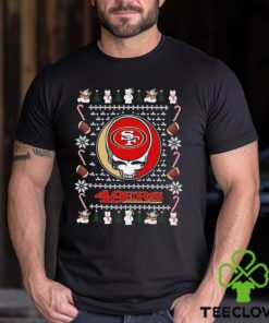 Grateful Dead San Francisco 49ers Ugly Christmas Shirt 1 Grateful Dead San Francisco 49ers Ugly Christmas Shirt