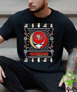 Grateful Dead San Francisco 49ers Ugly Christmas Shirt 2 Grateful Dead San Francisco 49ers Ugly Christmas Shirt