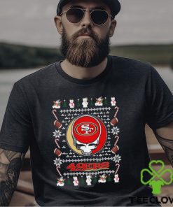 Grateful Dead San Francisco 49ers Ugly Christmas Shirt 3 Grateful Dead San Francisco 49ers Ugly Christmas Shirt