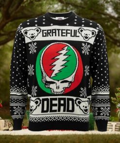 Grateful Dead Snowflakes Ugly Christmas Sweater