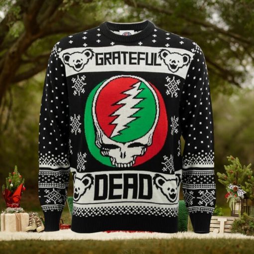 Grateful Dead Snowflakes Ugly Christmas Sweater