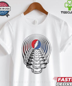 Grateful Dead Sound Waves Shirt, featuring a unique and artistic design inspired by the iconic Grateful Dead logo intertwined with sound waves. This shirt combines music and art, making it a perfect piece for fans of the legendary band who appreciate both their visual and musical legacy.