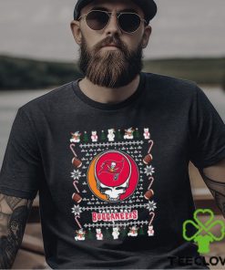 Grateful Dead Tampa Bay Buccaneers Ugly Christmas Shirt 3 Grateful Dead Tampa Bay Buccaneers Ugly Christmas Shirt