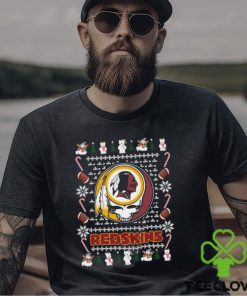 Grateful Dead Washington Redskins Ugly Christmas Shirt