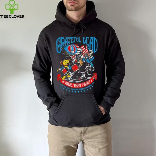 Grateful Dead Wave That Flag Rock On Fan hoodie, sweater, longsleeve, shirt v-neck, t-shirt