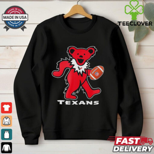 Grateful Dead X Houston Texans Dancing Bears Shirt