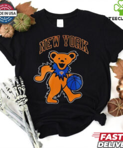 Grateful Dead X New York Basketball Dancing Bears Shirt