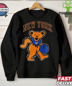 Grateful Dead X New York Basketball Dancing Bears Shirt