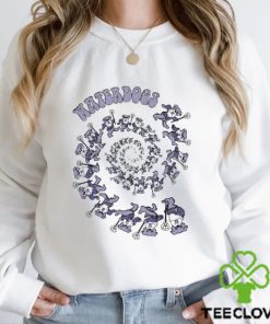 Grateful Dead X Waterdogs Lacrosse mascot spiral hoodie, sweater, longsleeve, shirt v-neck, t-shirt