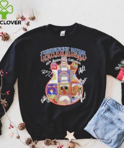 Grateful Dead band 60th anniversary collection guitar signatures shirt