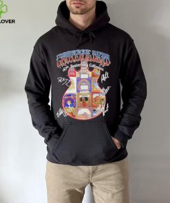 Grateful Dead band 60th anniversary collection guitar signatures shirt