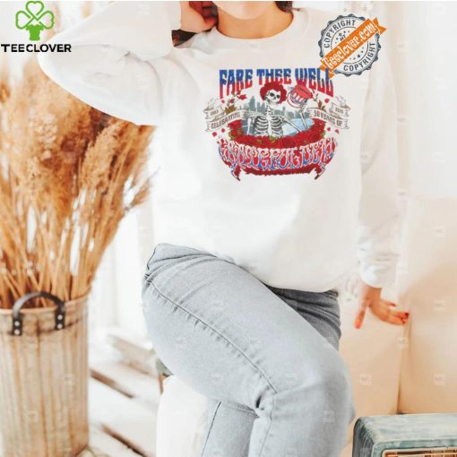 Grateful Dead fare thee well celebrating 50 years shirt