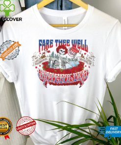 Grateful Dead fare thee well celebrating 50 years shirt