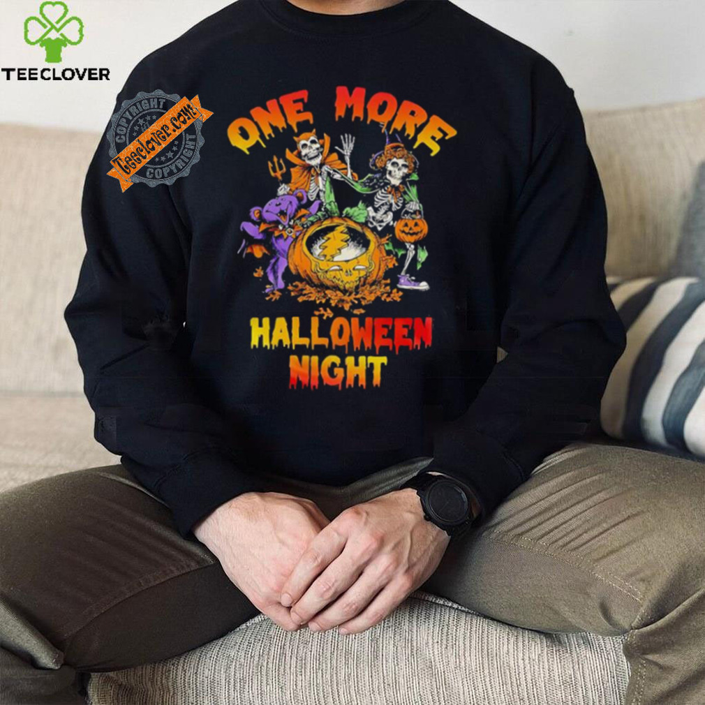 Grateful Dead one more Halloween night shirt Grateful Dead one more Halloween night shirt