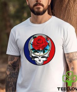 Grateful Dead skull with Rose 2023 logo shirt