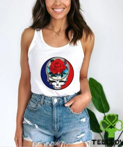 Grateful Dead skull with Rose 2023 logo hoodie, sweater, longsleeve, shirt v-neck, t-shirt