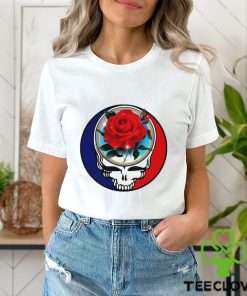 Grateful Dead skull with Rose 2023 logo hoodie, sweater, longsleeve, shirt v-neck, t-shirt