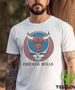 Grateful Dead x Chicago Bulls Bulls Skull 2024 Shirt
