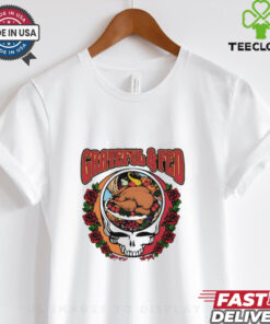 Grateful and Fed Thanksgiving logo shirt