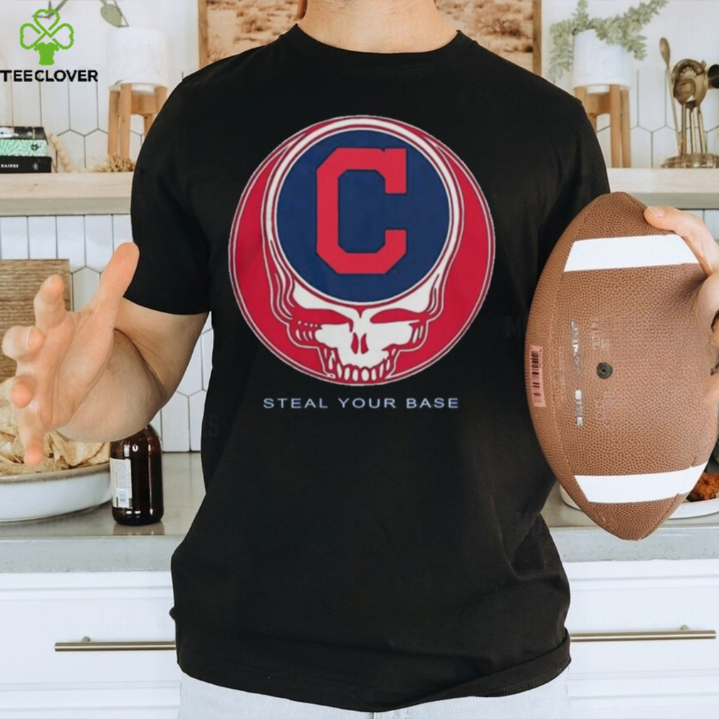 Grateful dead Cleveland guardians steal your base shirt Grateful dead Cleveland guardians steal your base shirt