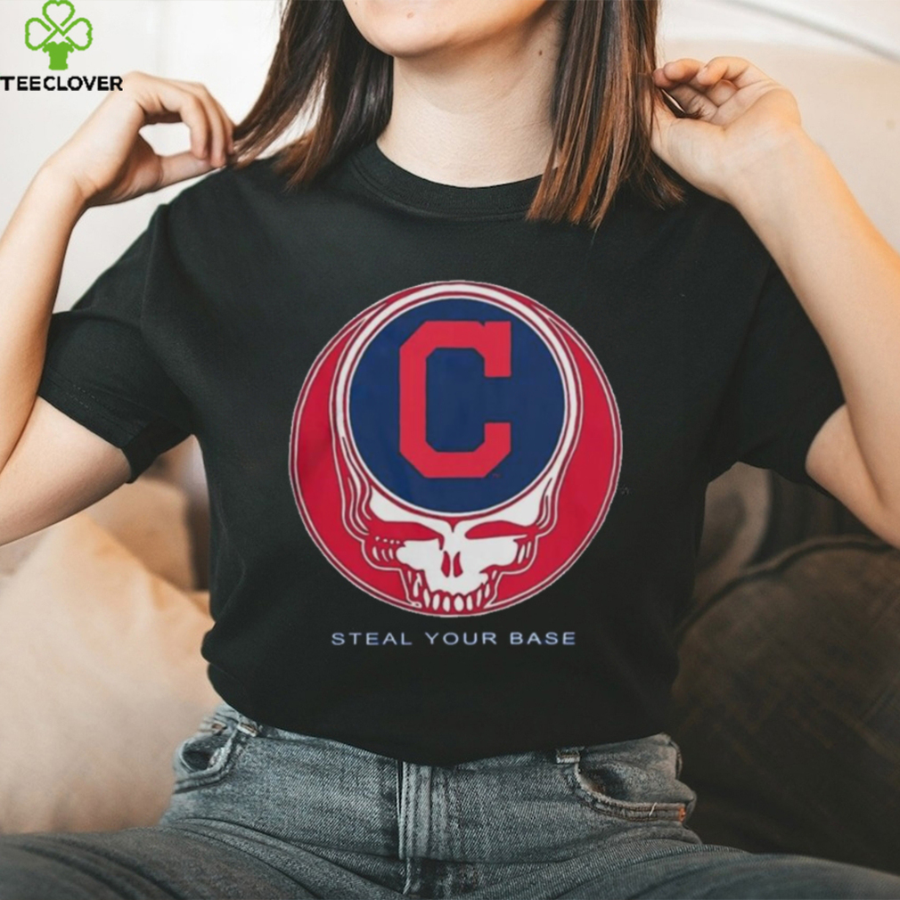Grateful dead Cleveland guardians steal your base shirt Grateful dead Cleveland guardians steal your base shirt