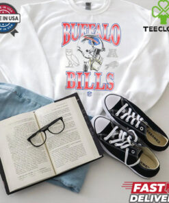 Gray Buffalo Bills Graphic T Shirt