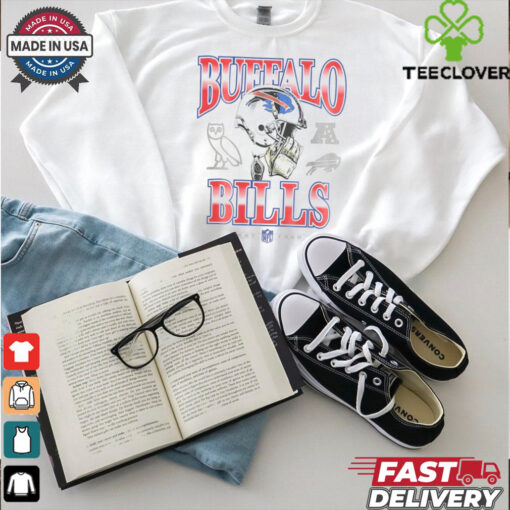 Gray Buffalo Bills Graphic T Shirt