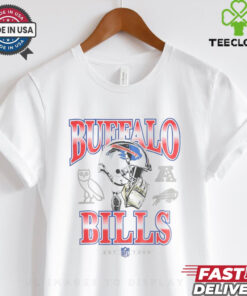 Gray Buffalo Bills Graphic T Shirt