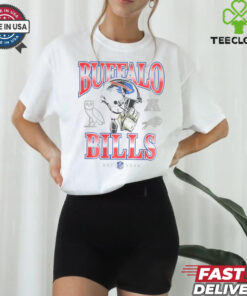 Gray Buffalo Bills Graphic T Shirt