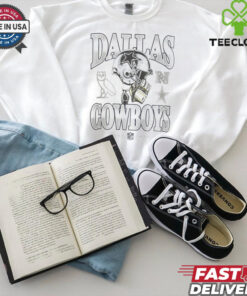 Gray Dallas Cowboys Graphic T Shirt
