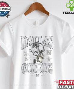 Gray Dallas Cowboys Graphic T Shirt