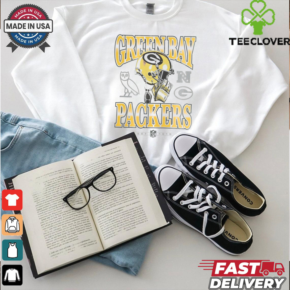 Gray Green Bay Packers Graphic T Shirt Gray Green Bay Packers Graphic T Shirt