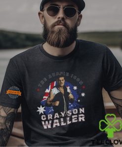 Grayson Waller The Aussie Icon Black T hoodie, sweater, longsleeve, shirt v-neck, t-shirt