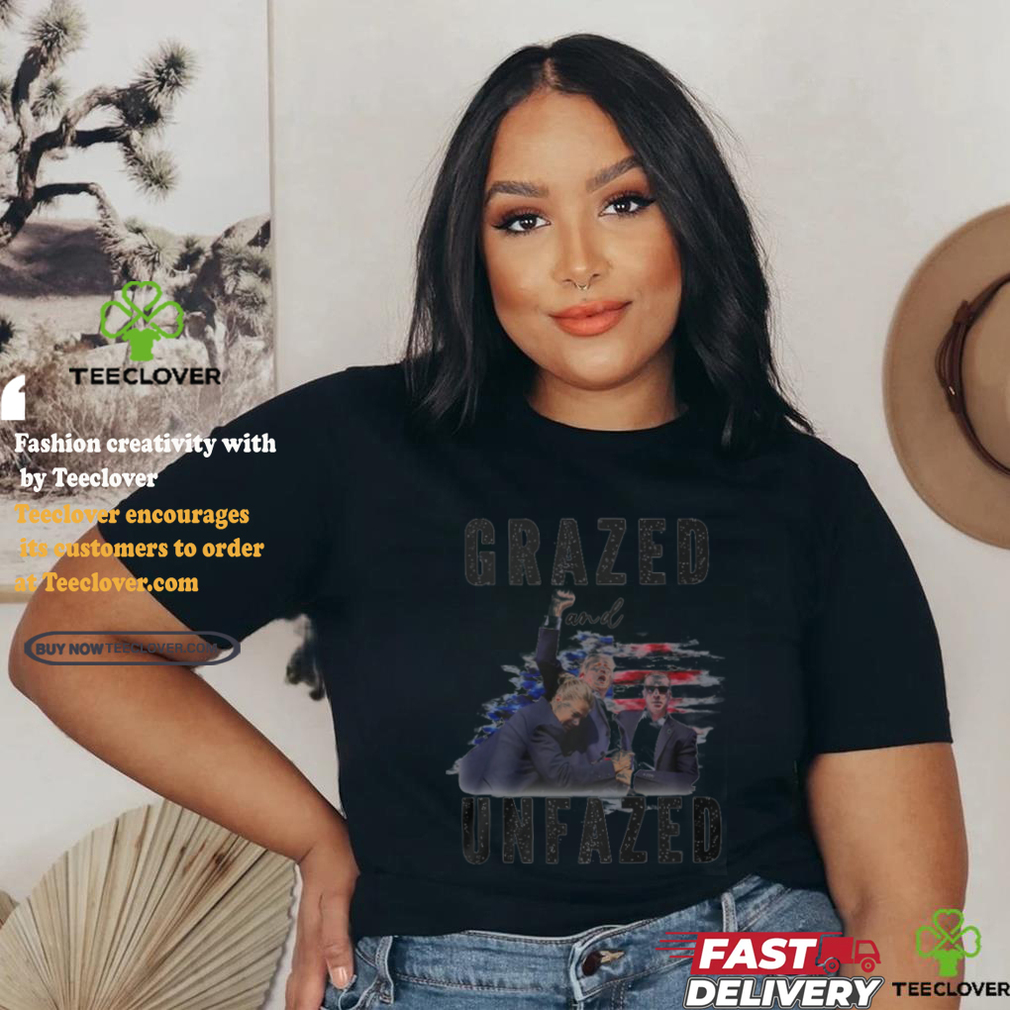 Grazed and Unfazed Trump 2024 Shirt Grazed and Unfazed Trump 2024 Shirt