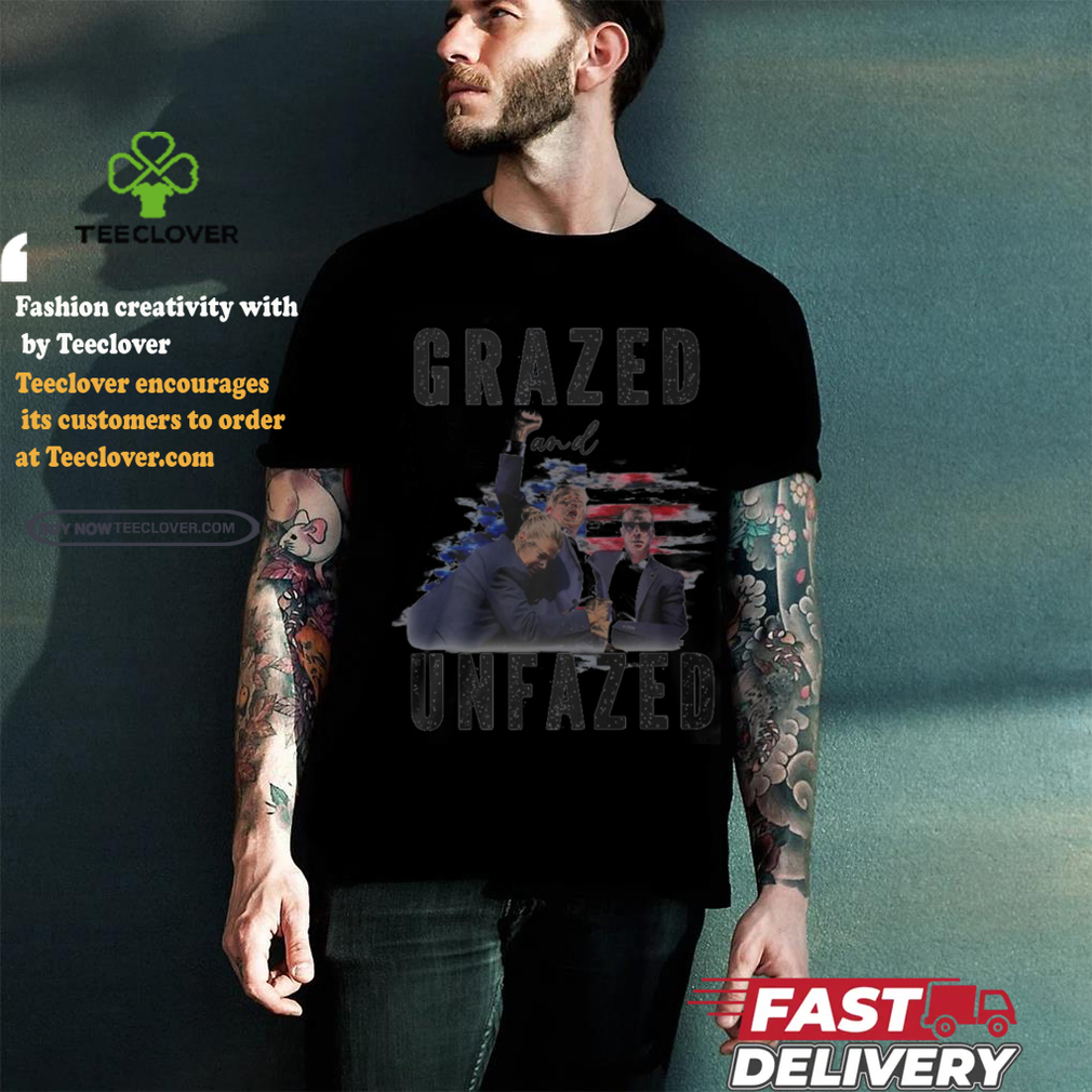 Grazed and Unfazed Trump 2024 Shirt Grazed and Unfazed Trump 2024 Shirt