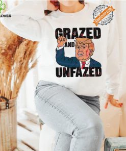 Grazed and unfazed Donald Trump survived 2024 shirt