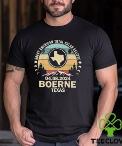 Great American Total Solar Eclipse Boerne Texas Total Solar Eclipse 2024 Shirt