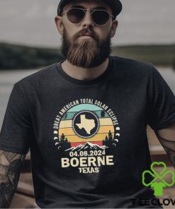 Great American Total Solar Eclipse Boerne Texas Total Solar Eclipse 2024 Shirt