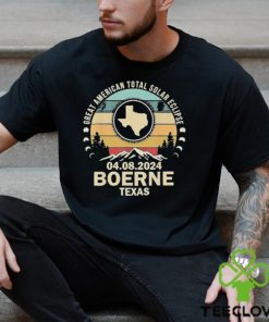 Great American Total Solar Eclipse Boerne Texas Total Solar Eclipse 2024 Shirt