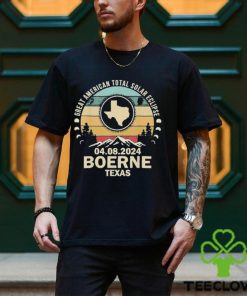 Great American Total Solar Eclipse Boerne Texas Total Solar Eclipse 2024 Shirt